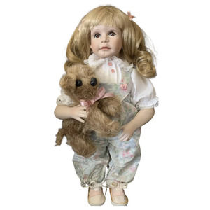 NIB 1990 Hamilton Heritage Porcelain Doll- Jennifer